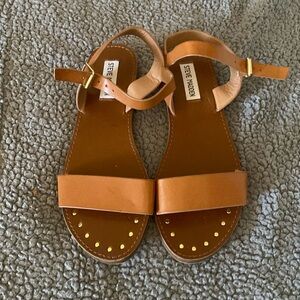 Steve Madden tan sandals, size 7.5